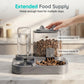 🐾 LIMITED TIME 50% OFF! 🥣 2-in-1 Pet Feeder & Water Dispenser – Automatic Gravity-Fed System, Large Capacity & Premium Safe Materials ✨