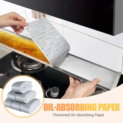 🍳 LIMITED TIME 50% OFF! 🧻 Thickened Oil-Absorbing Paper for Range Hood – High-Density, Eco-Friendly & Easy to Install – Keep Your Kitchen Clean Longer ✨