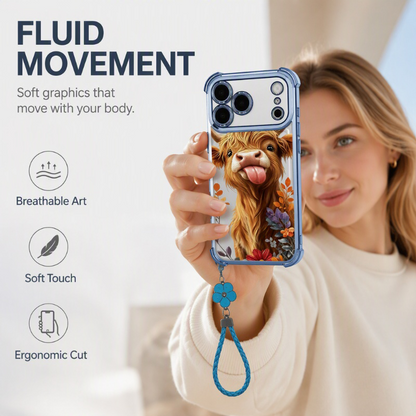 📱 LIMITED TIME 50% OFF! 🐄 Protective Phone Case Art – Vibrant HD Print, Shockproof & Built to Last – Cute Highland Cow Design ✨