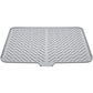 🔥 HOT SALE 50% OFF! 🍽️💧 Silicone Drying Mat with Drain Lip – Channels Water Straight to Sink – Large, Heat-Resistant & Easy to Clean – Counter Stays Dry ✨