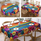 🌸 LIMITED TIME 50% OFF! 🍽️ Waterproof Floral Print Tablecloth for Dining & Parties – Stain-Resistant, HD Printing & Durable Polyester – Elegant & Easy Care ✨