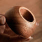 ☕ 50% OFF! 🍂 Vintage Coffee Cup – Wooden Handle & Saucer – Stylish & Rustic – Handcrafted Pottery with Ergonomic Wood Accents ✨