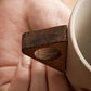 ☕ 50% OFF! 🍂 Vintage Coffee Cup – Wooden Handle & Saucer – Stylish & Rustic – Handcrafted Pottery with Ergonomic Wood Accents ✨
