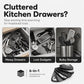 🔪 LIMITED TIME 50% OFF! 🧑‍🍳 6-in-1 Stackable Kitchen Gadget Set – Space-Saving Vertical Design, Precision Stainless Steel Blades & Ergonomic Grip – All Tasks, One Tool ✨
