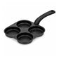 🍳 SAVE 50%! 🥞 4-Cup Non-Stick Pan – Perfect for Breakfast, Even Heating & Easy Flip – Food-Grade Coating & Durable Cast Iron ✨