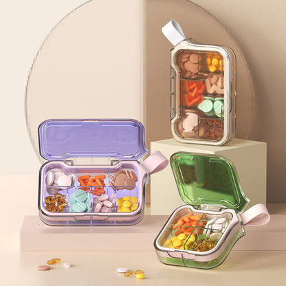 💊 LIMITED TIME 50% OFF! 🧳 Portable Daily Multi-Compartment Pill Organizer – Secure Sealed Design, Semi-Translucent Lids & Compact Travel-Ready ✨