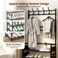 🪑 LIMITED TIME 50% OFF! 🏠 Multi-Functional Entryway Shoe & Coat Rack – 3-in-1 Organizer, Sturdy Metal Frame & Double-Row Hooks – Maximize Your Space ✨