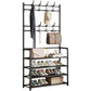 🪑 LIMITED TIME 50% OFF! 🏠 Multi-Functional Entryway Shoe & Coat Rack – 3-in-1 Organizer, Sturdy Metal Frame & Double-Row Hooks – Maximize Your Space ✨
