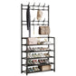 🪑 LIMITED TIME 50% OFF! 🏠 Multi-Functional Entryway Shoe & Coat Rack – 3-in-1 Organizer, Sturdy Metal Frame & Double-Row Hooks – Maximize Your Space ✨