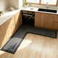 💧 50% OFF! ✨ Quick-Dry Kitchen Mat – L-Shape Diatomite Design, Absorbent & Non-Slip, Cushioned Comfort – Keeps Cooking Areas Cleaner & Drier 🍳