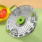 🍲 LIMITED TIME 50% OFF! ♨️ Stainless Steel Expandable Steamer Basket – Fits Multiple Pot Sizes, Rust-Resistant & Dishwasher Safe – Healthy Steaming Made Simple ✨