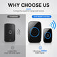 🔔 LIMITED-TIME 50% OFF! 📶 Long Range Smart Wireless Doorbell – 300M Range, IP44 Weatherproof & Elegant LED Ring – Reliable for Any Home 🏡