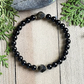 ⏳ LIMITED-TIME 50% OFF! ⚫📿 Elegance Black Obsidian Beaded Bracelet – Genuine Natural Stones, Protective Energy & Elastic Stretch Design – Modern Style for Daily Wear ✨