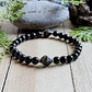 ⏳ LIMITED-TIME 50% OFF! ⚫📿 Elegance Black Obsidian Beaded Bracelet – Genuine Natural Stones, Protective Energy & Elastic Stretch Design – Modern Style for Daily Wear ✨
