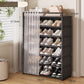 👟 LIMITED-TIME 50% OFF! 🏠 Multi-Layer Shoe Rack – 360° Dustproof Protection, Removable Shelves & Dual Top Drawers – Compact Space-Saving Design ✨