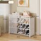 👟 LIMITED-TIME 50% OFF! 🏠 Multi-Layer Shoe Rack – 360° Dustproof Protection, Removable Shelves & Dual Top Drawers – Compact Space-Saving Design ✨