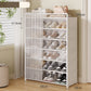 👟 LIMITED-TIME 50% OFF! 🏠 Multi-Layer Shoe Rack – 360° Dustproof Protection, Removable Shelves & Dual Top Drawers – Compact Space-Saving Design ✨
