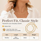 ✨ LIMITED-TIME 50% OFF! 💫 Women's Elegant Gold Plated Flat Chain Necklace – Timeless Shine, Premium Finish & Versatile Daily Wear – A Must-Have Accessory for Every Woman 💖