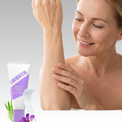 🌿 LIMITED-TIME 50% OFF! ✨ Gentle Herbal Hair Removal Cream – Aloe & Portulaca Formula, Moisturizing & Fast-Acting – Smooth Skin in 10 Minutes for Sensitive Skin 💖