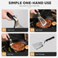 🍳 LIMITED-TIME 50% OFF! 🔥 2-in-1 Stainless Steel Food Spatula Tong – Efficient Oil Drainage, Comfort Grip & One-Hand Sliding Lock – Versatile Kitchen Essential ✨