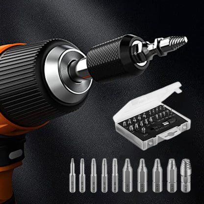 ⚡ 22PCS Screw Extractor Set – 4341 Alloy Steel, Remove Rusted & Stripped Bolts ✨