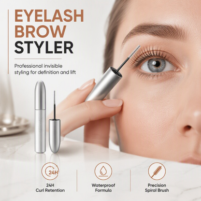 👁️✨ LIMITED-TIME 50% OFF! 💧 Clear Waterproof Eyelash Setting Gel – 24H Structural Hold, Dual-Use for Brows & Lashes, Featherlight Comfort – All-Day Beauty Essential 💖