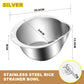 🍚 LIMITED-TIME 50% OFF! ✨ Stainless Steel Rice Strainer Bowl – Sloped Multi-Functional Design, SUS304 Food-Grade Steel & Space-Saving Storage – Effortless Washing & Draining 🥗