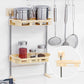🏠 LIMITED-TIME 50% OFF! 📦 Punch-Free Multi-Layer Storage Shelf – No Drilling, Strong Adhesive Pads, Adjustable Layers & Versatile Use – Organize Any Space Effortlessly ✨
