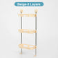 🏠 LIMITED-TIME 50% OFF! 📦 Punch-Free Multi-Layer Storage Shelf – No Drilling, Strong Adhesive Pads, Adjustable Layers & Versatile Use – Organize Any Space Effortlessly ✨