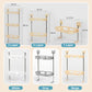 🏠 LIMITED-TIME 50% OFF! 📦 Punch-Free Multi-Layer Storage Shelf – No Drilling, Strong Adhesive Pads, Adjustable Layers & Versatile Use – Organize Any Space Effortlessly ✨