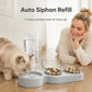 🐾 LIMITED-TIME 50% OFF! 🍽️ 2-in-1 Ergonomic Elevated Tilted Pet Bowl – 15° Angled Design, Automatic Water Refill & Anti-Slip Base – Comfortable Mealtime for Cats & Small Dogs ✨