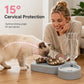🐾 LIMITED-TIME 50% OFF! 🍽️ 2-in-1 Ergonomic Elevated Tilted Pet Bowl – 15° Angled Design, Automatic Water Refill & Anti-Slip Base – Comfortable Mealtime for Cats & Small Dogs ✨