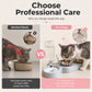 🐾 LIMITED-TIME 50% OFF! 🍽️ 2-in-1 Ergonomic Elevated Tilted Pet Bowl – 15° Angled Design, Automatic Water Refill & Anti-Slip Base – Comfortable Mealtime for Cats & Small Dogs ✨