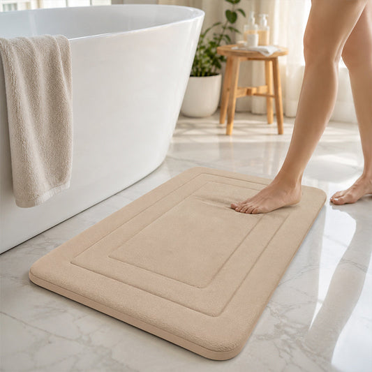 🚿 LIMITED-TIME 50% OFF! 🦶 Ultra Absorbent Quick-Dry Bath Mat – Fast Moisture Absorption, Anti-Slip Textured Backing & Soft Cushioned Comfort – Safe, Cozy Step Every Time ✨
