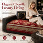 📢 50% OFF! ⏰ Vintage Floral Chenille Sofa Cover – Stay-Put Silicone Backing, Plush Cozy Feel & Timeless Floral Charm – Elegant Protection for Your Sofa ✨
