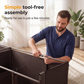 🏠 50% OFF! ✨ Easy-Assemble Non-Woven Fabric Wardrobe – Spacious Hanging Rod & Shelves, Sturdy Steel Frame & Dust-Proof Breathable Material – Instant Tidy Solution for Any Room 🧵
