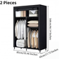 🏠 50% OFF! ✨ Easy-Assemble Non-Woven Fabric Wardrobe – Spacious Hanging Rod & Shelves, Sturdy Steel Frame & Dust-Proof Breathable Material – Instant Tidy Solution for Any Room 🧵