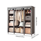 🏠 50% OFF! ✨ Easy-Assemble Non-Woven Fabric Wardrobe – Spacious Hanging Rod & Shelves, Sturdy Steel Frame & Dust-Proof Breathable Material – Instant Tidy Solution for Any Room 🧵