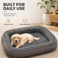 🐾 LIMITED-TIME 50% OFF! ☁️ All-Season Ergonomic Comfort Pet Bed – Supportive Foam Base, Breathable Dual-Texture & Cloud-Like Bolster – Cozy Rest All Year ✨