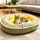 🐾 LIMITED-TIME 50% OFF! ☁️ All-Season Ergonomic Comfort Pet Bed – Supportive Foam Base, Breathable Dual-Texture & Cloud-Like Bolster – Cozy Rest All Year ✨