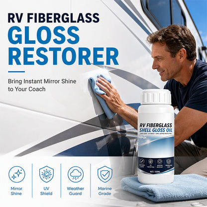 ⏳Time-Limited Special⏰RV Fiberglass Gloss Oil Shine Restorer