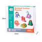 🧸 LIMITED-TIME 50% OFF! 🔤 26-Piece Wooden Letter & Animal Matching Toy – Hands-On Alphabet Mastery, Vibrant Animal Illustrations & Child-Safe Design – Learning Made Fun ✨