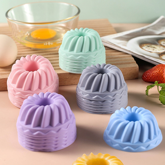 🧁 50% OFF! 🍩 Silicone Donut-Style Baking Cups – Food-Grade BPA-Free, Non-Stick Easy Release & Heat/Cold Resistant – Reusable Eco-Friendly Baking Essential ✨