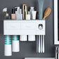 50% OFF! ✨ Toothbrush Holder Toiletry Organizer – Large Capacity Tray, Drawer & Storage, Automatic Toothpaste Dispenser & Magnetic Cups – Clean Mess-Free Bathroom 🚿