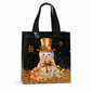 🎄 LIMITED-TIME 50% OFF! 🖤 Black Christmas Non-Woven Gift Tote Bag – Heavy-Duty Tearless Support, Weatherproof Laminated Barrier & Stunning Gold Foil Details – Holiday Gifting Made Elegant ✨