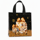 🎄 LIMITED-TIME 50% OFF! 🖤 Black Christmas Non-Woven Gift Tote Bag – Heavy-Duty Tearless Support, Weatherproof Laminated Barrier & Stunning Gold Foil Details – Holiday Gifting Made Elegant ✨