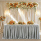 ⏳🔥 LIMITED-TIME 50% OFF! ⏰🌹 Pleated Table Skirt for Events – Elegant Wrinkle-Resistant Polyester with Classic Box Pleats, Stain & Fade Resistant, Effortless Quick Setup – 11 Colors & 3 Sizes for Parties Weddings & Gatherings ✨