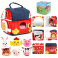 🧸 50% OFF! 🚜 Interactive Plush Farm House Toy Set for Kids – 6 Exploration Zones, Adorable Animal Puppets & Portable Storage Design – Learn, Play & Grow ✨