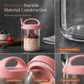 🥣 50% OFF! ✨ Portable Glass Overnight Oats Jar with Spoon & Leakproof Lid – Airtight Seal, Built-In Spoon Holder & Heat-Resistant Glass – Fresh Breakfast Anywhere 🏃