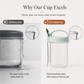 🥣 50% OFF! ✨ Portable Glass Overnight Oats Jar with Spoon & Leakproof Lid – Airtight Seal, Built-In Spoon Holder & Heat-Resistant Glass – Fresh Breakfast Anywhere 🏃